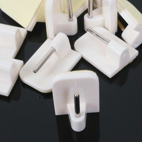 White curtain rod 10x stick - white,