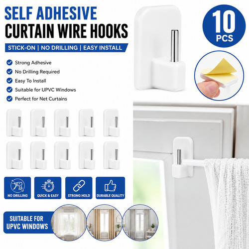 Self adhesive hooks - hooks, net