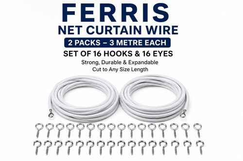 Pack net curtain wire - pack,