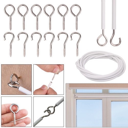 Net curtain wire - curtain,