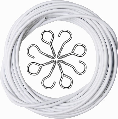 10m net curtain wire eye - net, 20