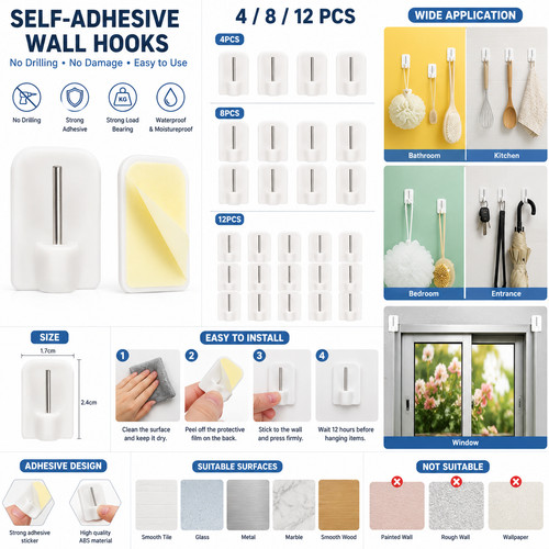 Self adhesive sticky stick - self,