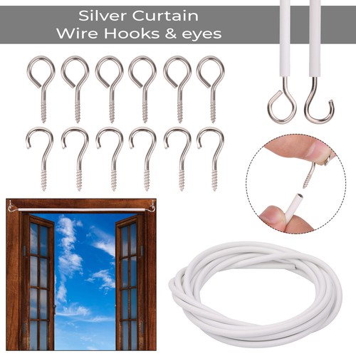 25m net curtain wire - 2m, -25m