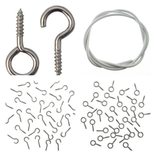 Net curtain wire kit - curtain,
